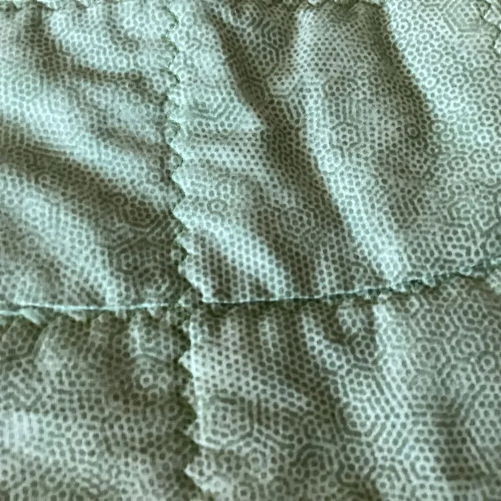 NWT. Hand Crafted Quilted Reversible Baby Bib